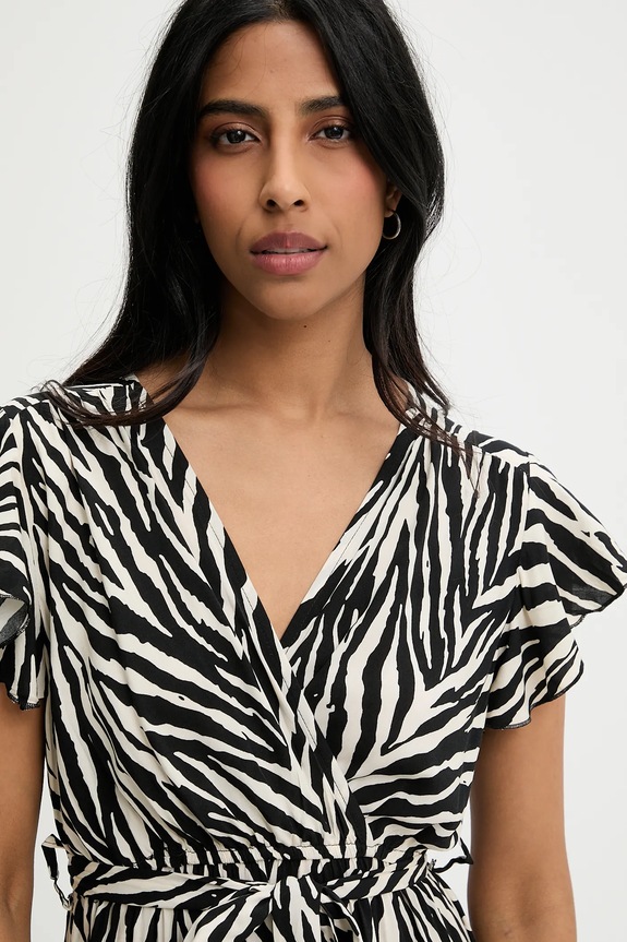 Answear Lab rochie negru J380276.hjk