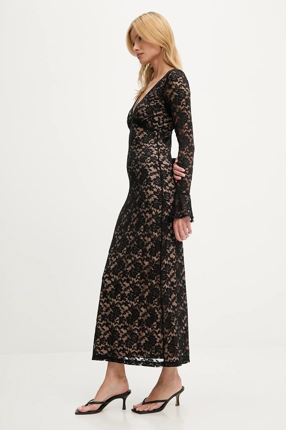 Answear Lab rochie negru 23345.1.flk