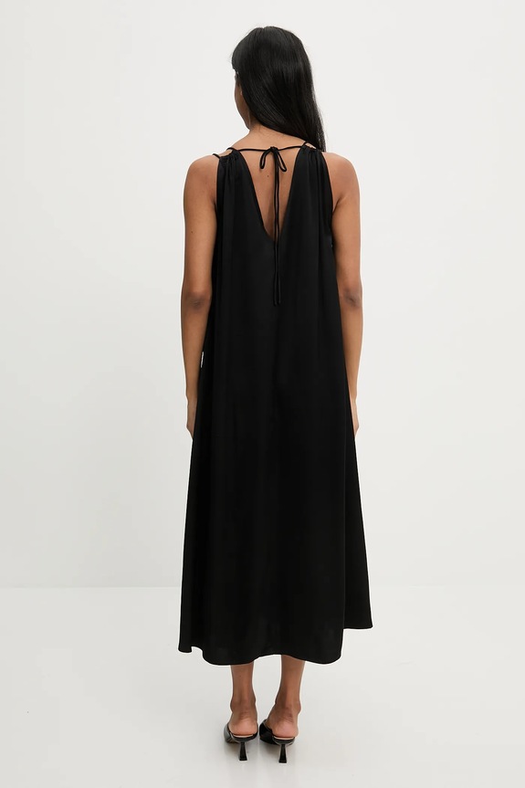 Ruházat Answear.LAB ruha PK3006.iak fekete