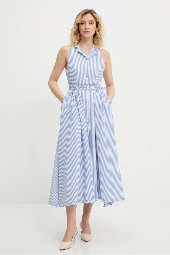 Answear.LAB vestito midi blu MA.992.hos