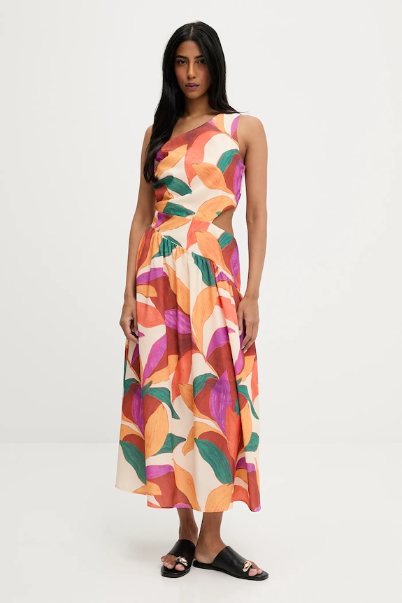 Сукня Answear.LAB maxi помаранчевий FP.502601.hos