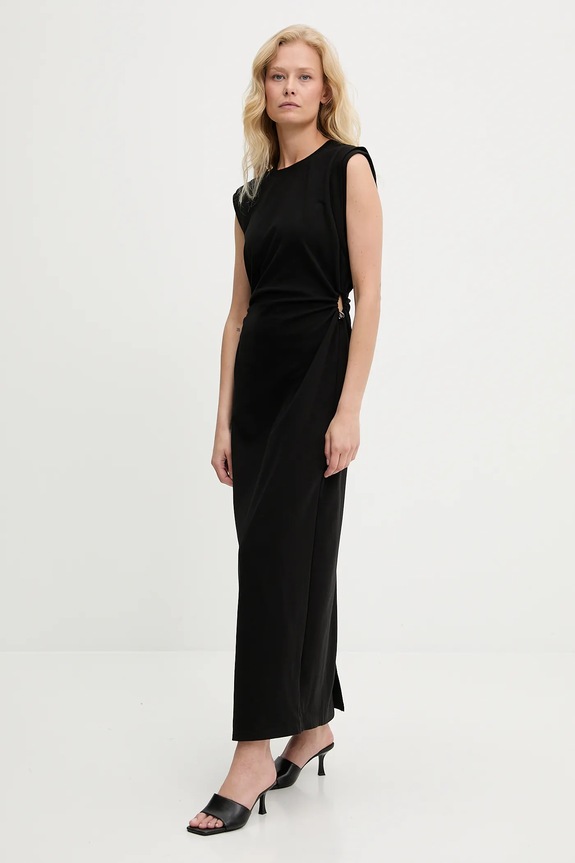 Answear Lab rochie maxi negru 661808.hak