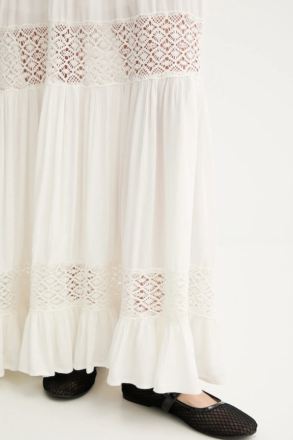 Answear Lab rochie sohanne.FLK alb