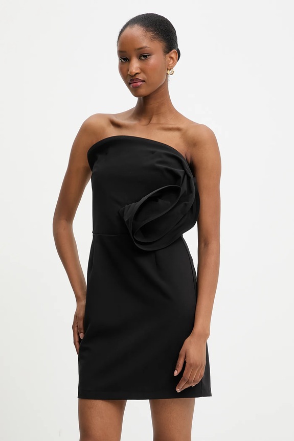 Answear Lab rochie spate descoperit negru LD2451.hak