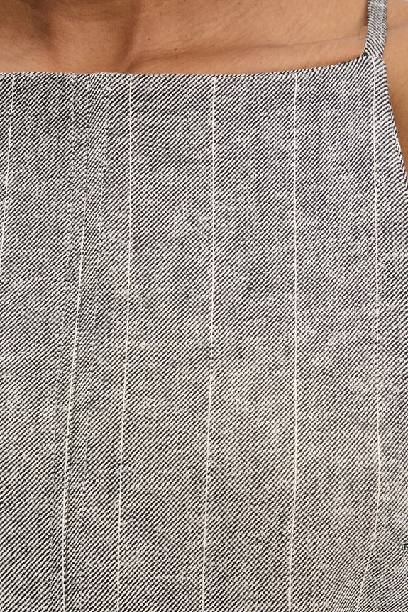 Answear.LAB vestito in lino LD2629.hak grigio