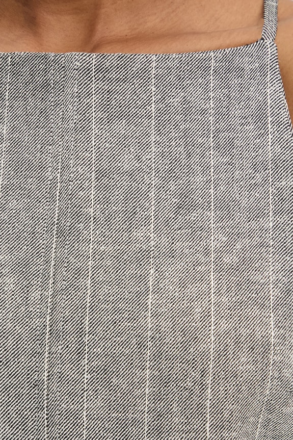 Answear.LAB vestito in lino LD2629.hak grigio