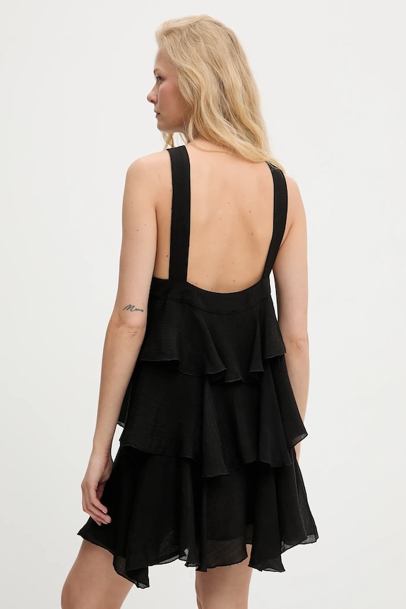 Odzież Answear.LAB sukienka LD2837..hak czarny