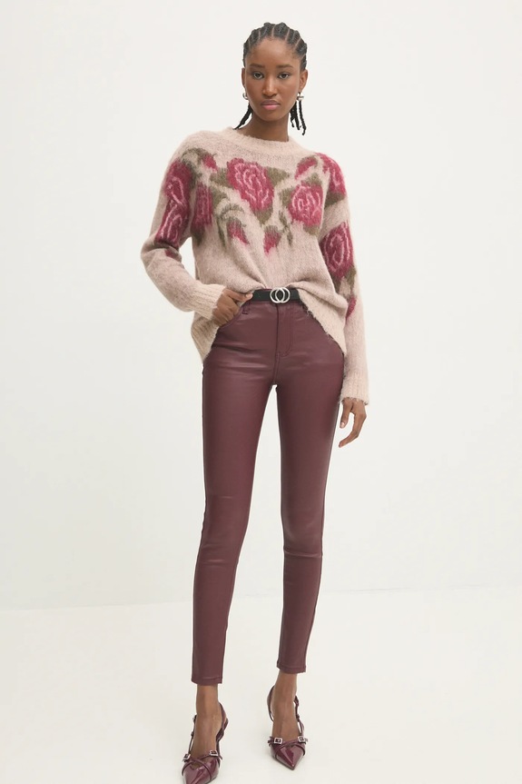 Answear.LAB maglione in lana ml23201.ilk beige WW25