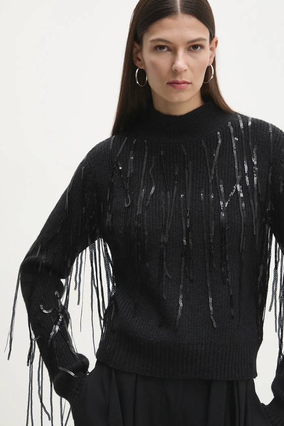 Answear.LAB sweter czarny 23639hkp.ios