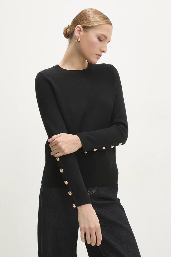 Answear.LAB sweter pozostałe czarny MG58913.hms