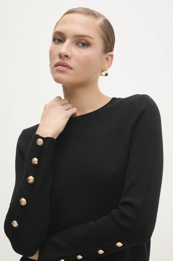 Answear.LAB sweter czarny MG58913.hms