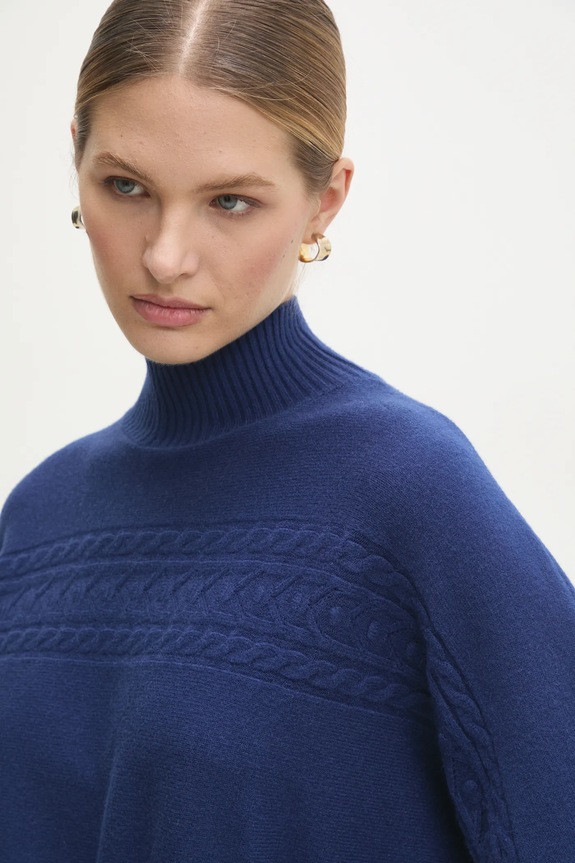 Pulover Answear.LAB mornarsko plava MT59690.hms