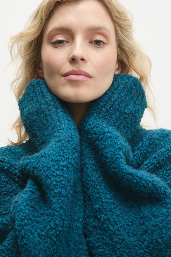 Vuneni pulover Answear.LAB tirkizna 24526.fms