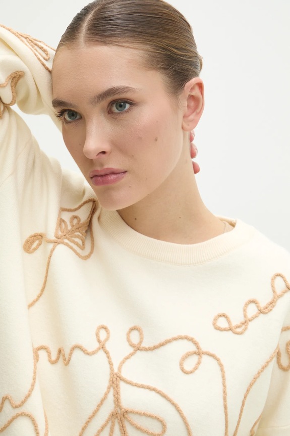 Pulover Answear.LAB bež 7041.hos