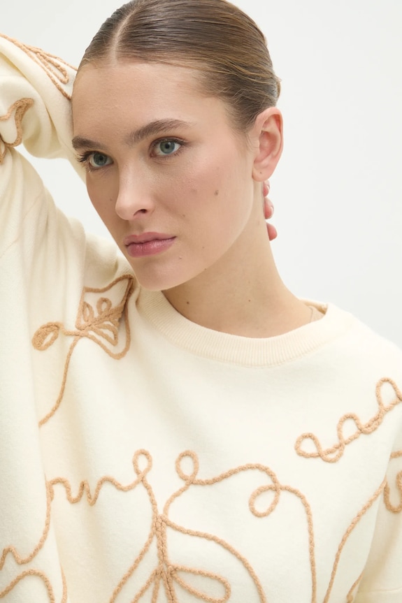 Pulover Answear.LAB bež 7041.hos