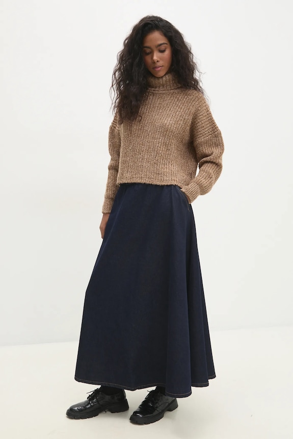 Answear Lab pulover de lana 3872.tms maro WW25