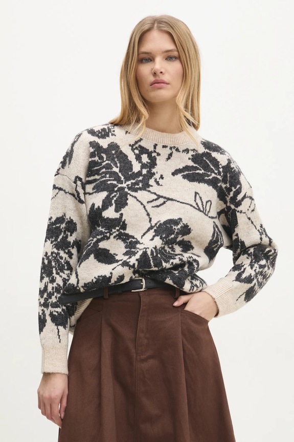 Answear.LAB maglione a maglia pesante beige 70271.tos