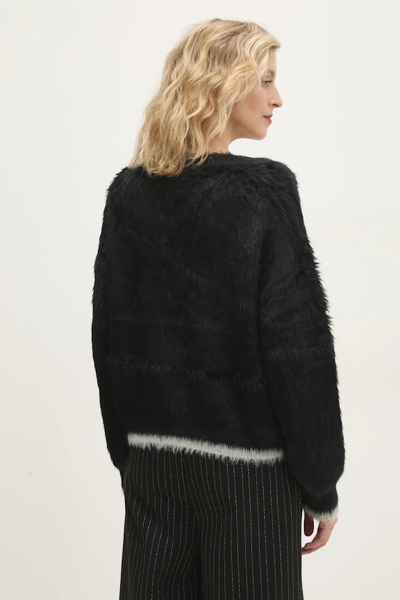 Odzież Answear.LAB sweter yn311.ilk czarny