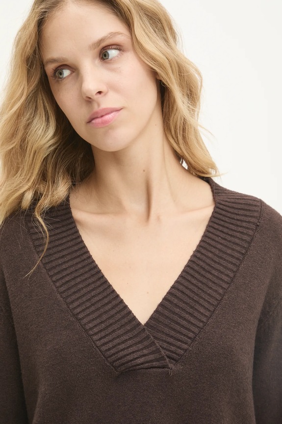 Answear.LAB sweter brązowy CBMA2313.IKK