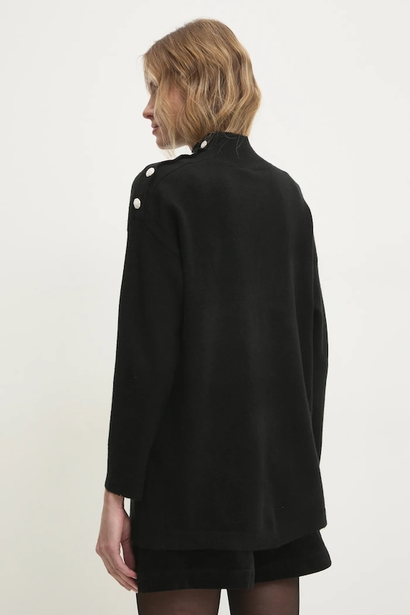 Odzież Answear.LAB sweter z wełną DL368.hos czarny