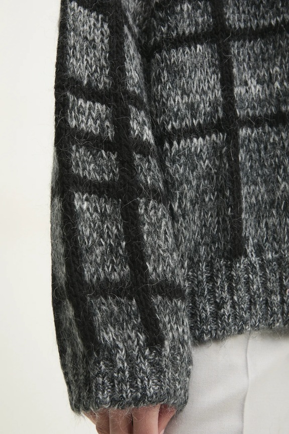 Answear Lab cardigan din amestec de lana 11386.ilk gri