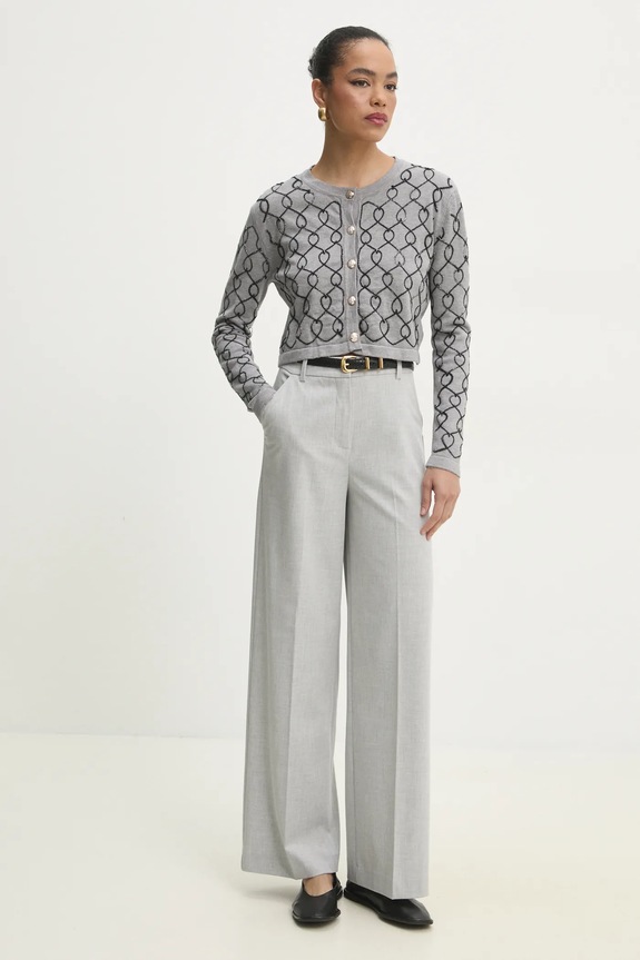 Answear.LAB cardigan 14663.ILK grigio WW25
