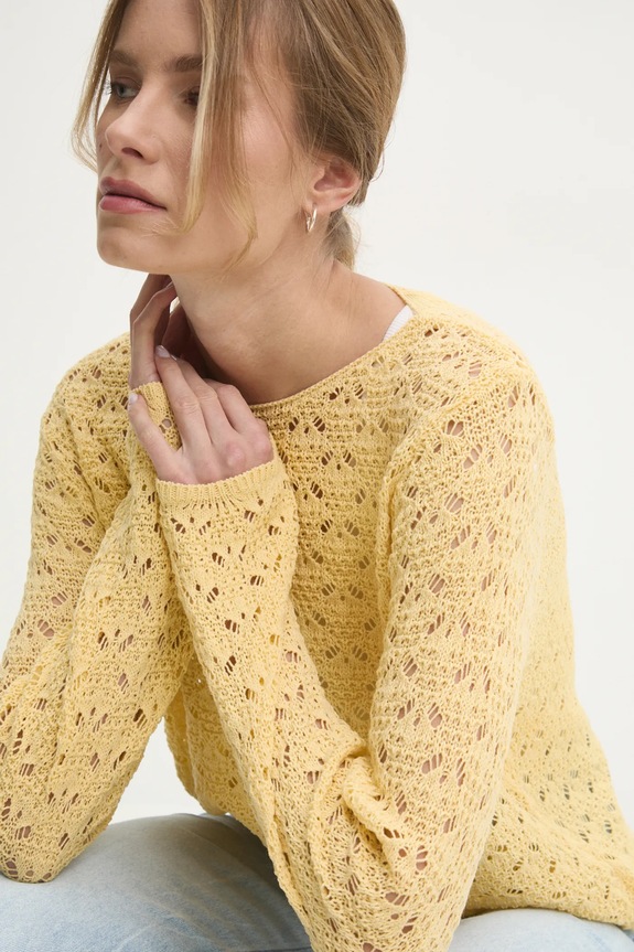 Odzież Answear.LAB sweter 15P314.HWK żółty