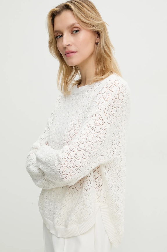 Answear.LAB pulóver fehér mj95407.FLK