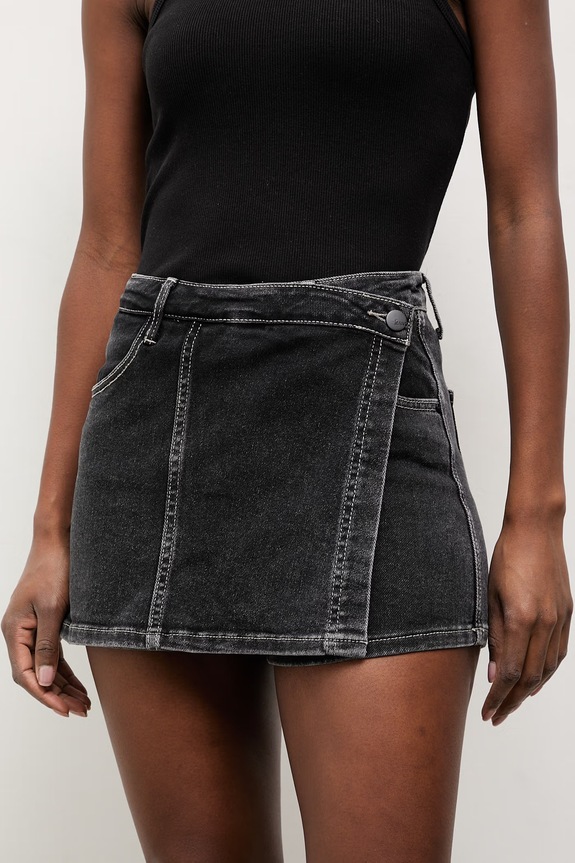 Τζιν σορτς Answear.LAB μαύρο rd2815.3.FKK