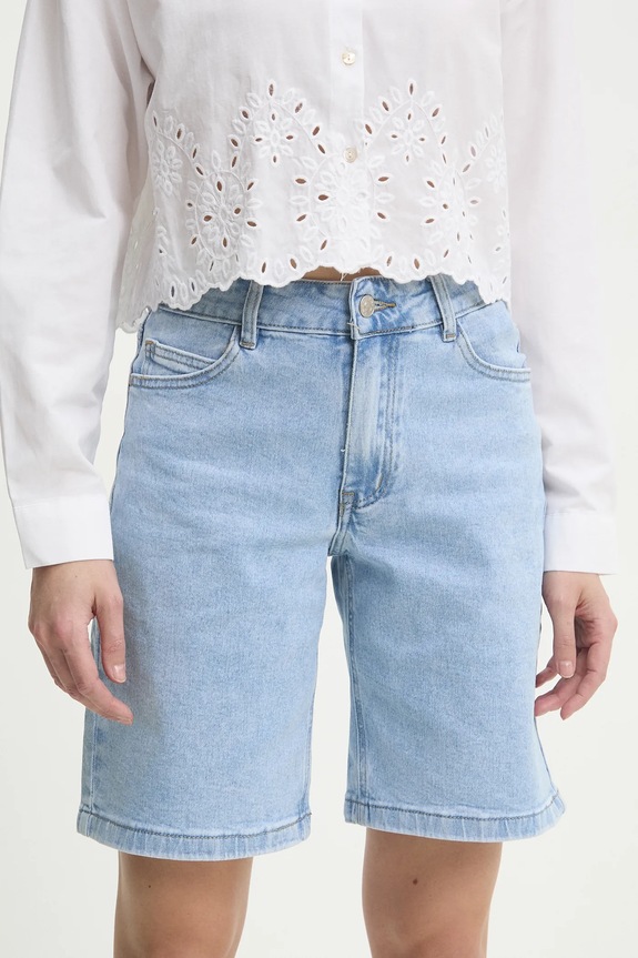 Jeans kratke hlače Answear.LAB Drugo modra rd9070.1.flk