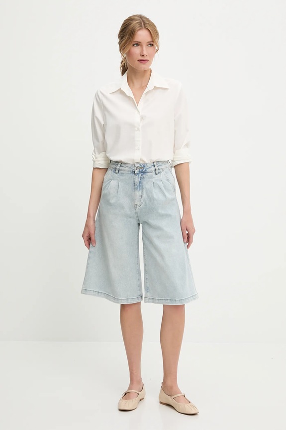 Τζιν σορτς Answear.LAB HM6738.1.fos μπλε WW25