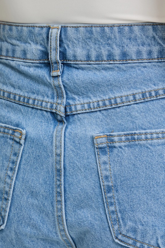 Answear.LAB szorty jeansowe 8017.tos niebieski