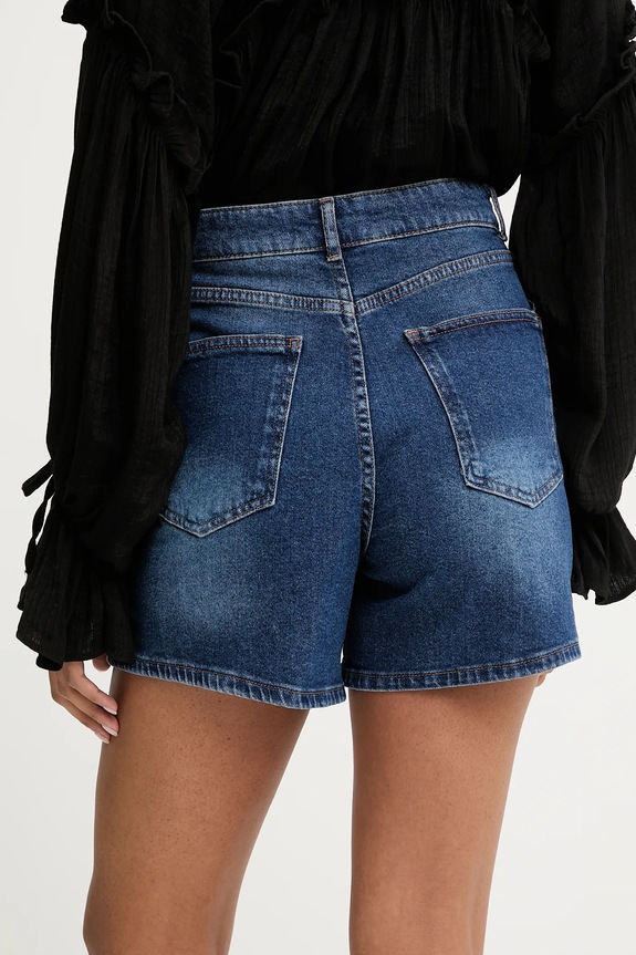 Odjeća Traper kratke hlače Answear Lab BS305903.tos mornarsko plava