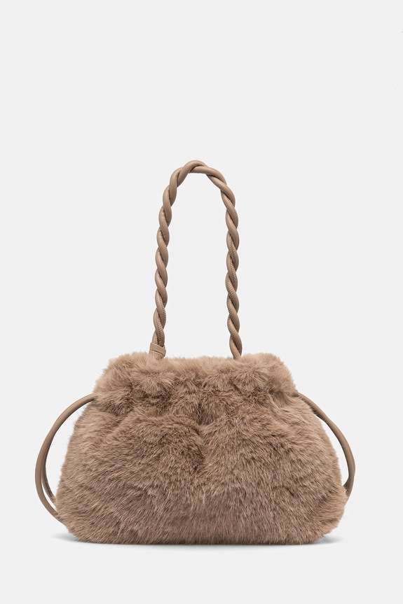 Answear.LAB torebka nie mieści A4 beżowy 70903.ILK