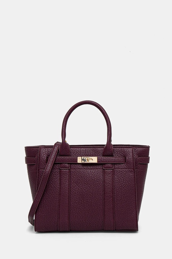 Torba Answear.LAB bez uzorka bordo 10007.ims
