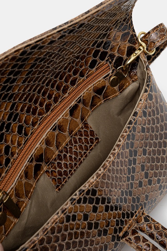 Answear.LAB kopertówka skórzana 1074.hms brązowy