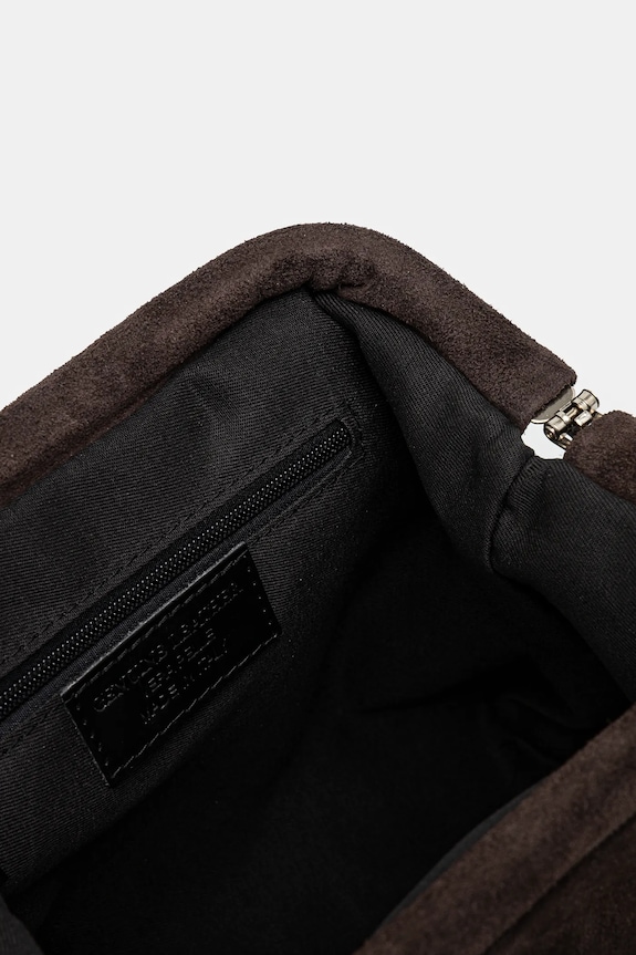 Semišová kabelka Answear.LAB 1106.hms hnědá