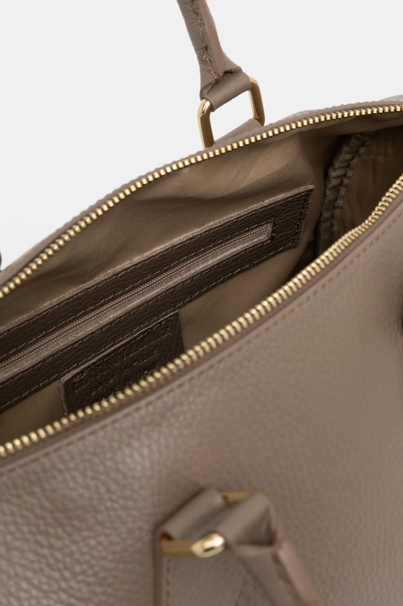 Δερμάτινη τσάντα Answear.LAB 840.ilk καφέ