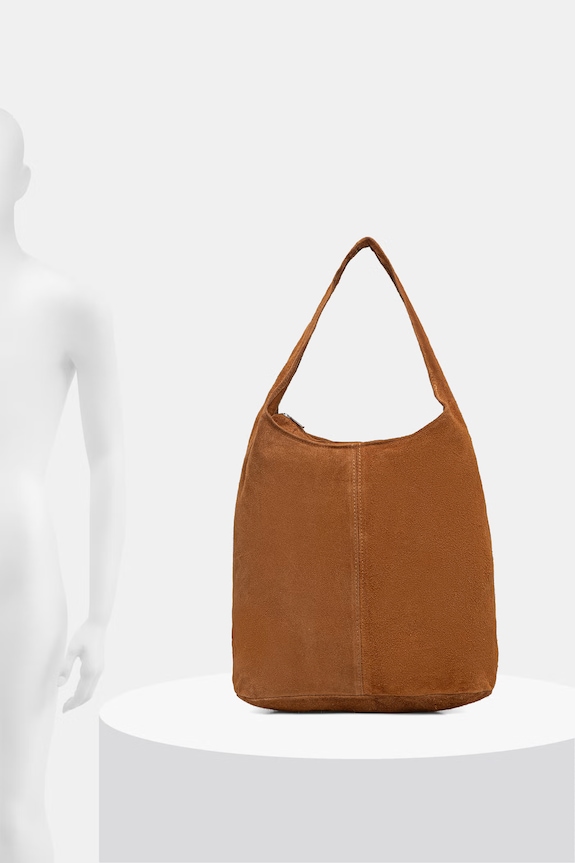 Answear Lab borsa in pelle scamosciata .0213.FLK