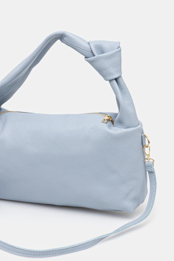 Accesorii Answear Lab poseta de piele 1215.HWK albastru