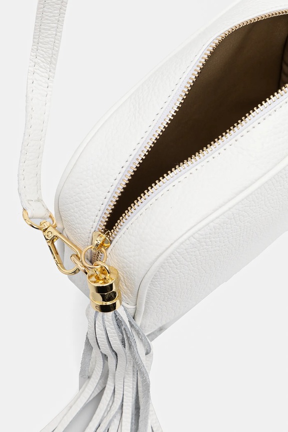 Answear.LAB borsa a mano in pelle bianco 1159.HWK