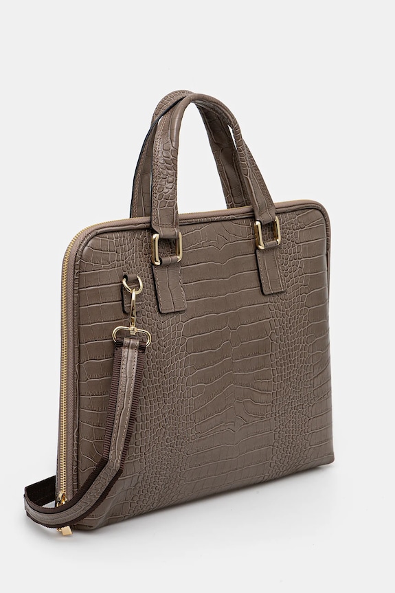 Answear.LAB bőr laptop tok AKT bézs WW25