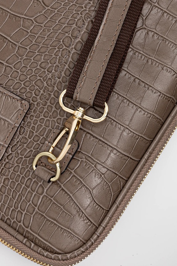 Answear.LAB bőr laptop tok bézs AKT