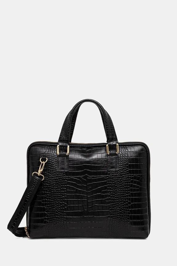 Answear.LAB bőr laptop tok laptop táskák fekete AKT