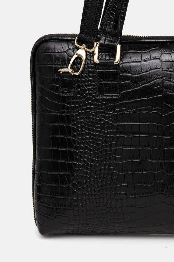 Kiegészítők Answear.LAB bőr laptop tok AKT fekete