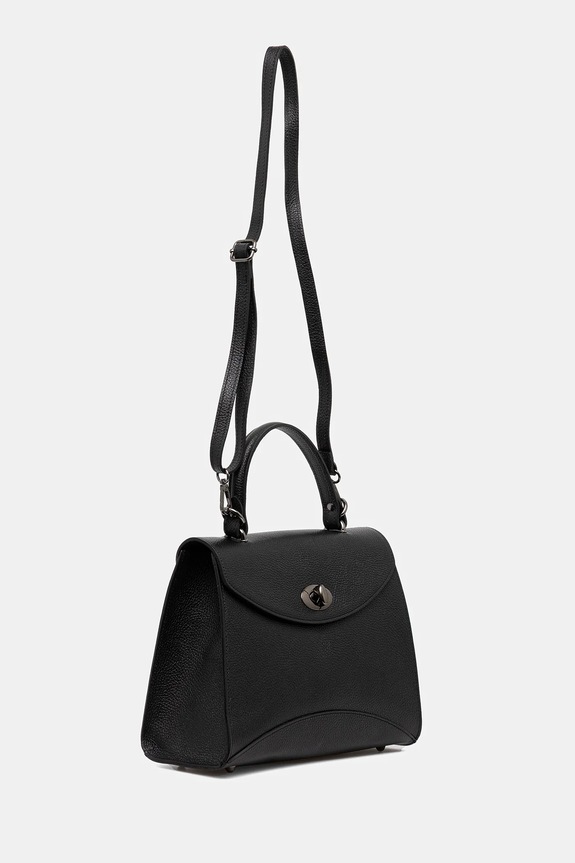 Answear.LAB torebka skórzana 897.IKK czarny WW25