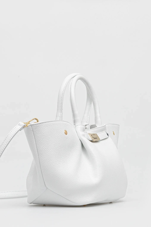 Answear.LAB bőr táska t3.1203.pjk fehér WW25