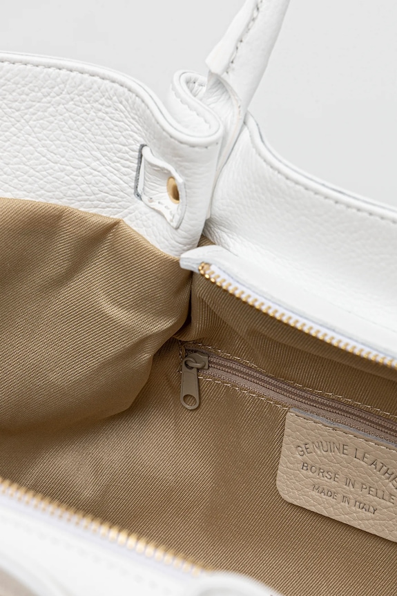 Answear.LAB bőr táska t3.1203.pjk fehér