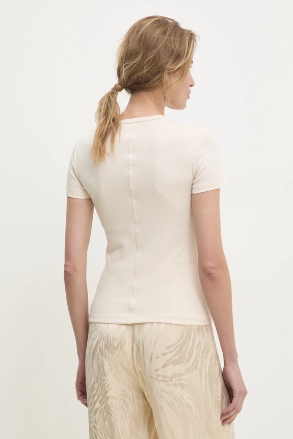 Ρούχα Μπλουζάκι Answear.LAB IVVI4.TWK μπεζ