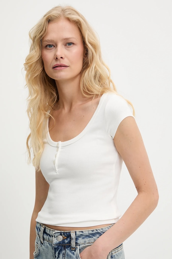 Answear.LAB t-shirt fehér sng.145.tos